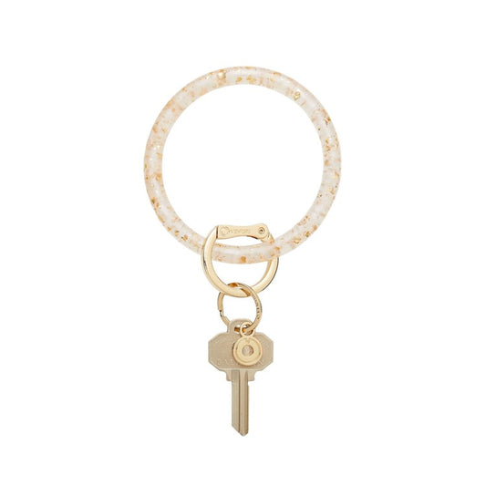 Resin Big O Key Ring-24K Resin