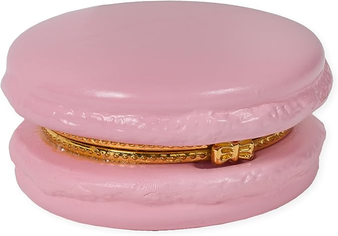 Two's Company Macaron Ceramic Limoge Style Trinket Boxes