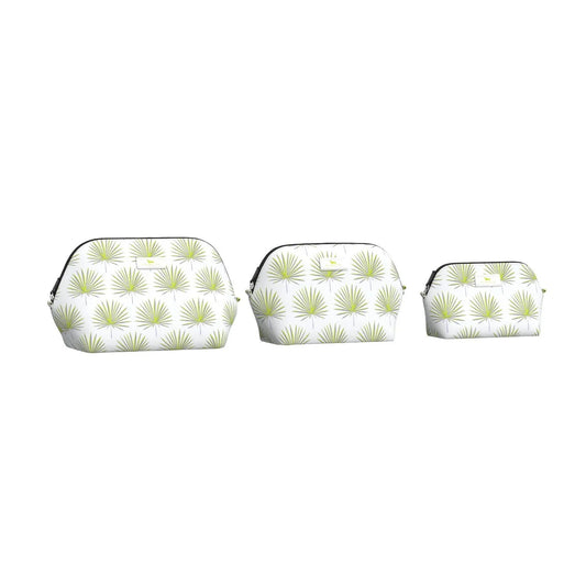 Triple Threat Makeup Bags - Fronds With Benefits