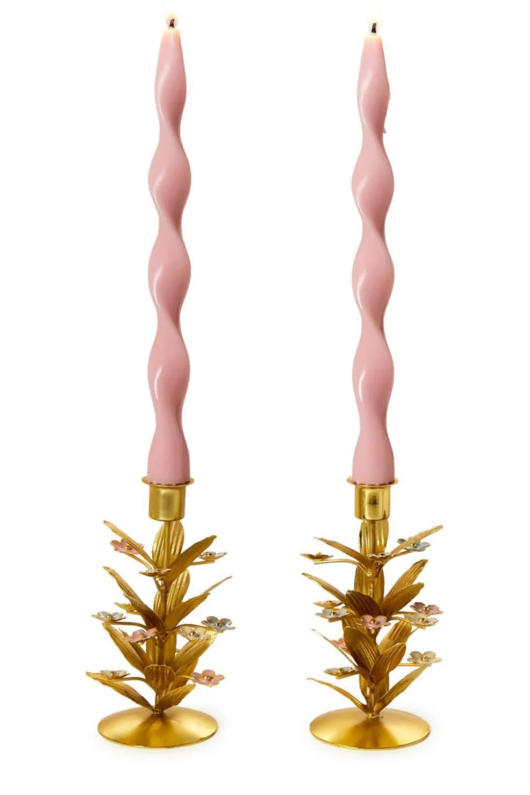 Tri-Flower EmbellishedCandleholders