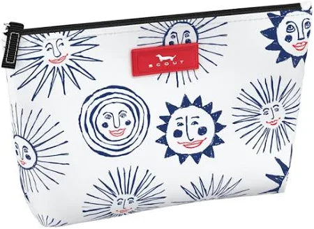 Twiggy Slim Makeup Bag Small - Blue Ray