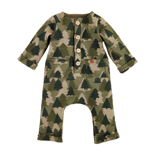 Christmas Tree Camo Baby Bodysuit