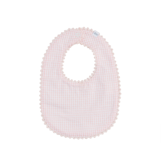 Baby Girl Chainstitch Bib