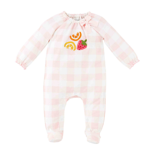 Fruit Applique Baby Sleeper