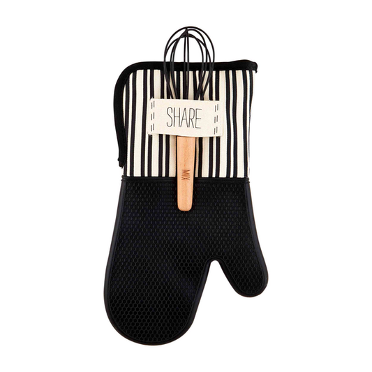 Share Oven Mitt and Utensil Set